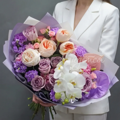 Дизайнерские букеты Букет Драгоценное мерцание