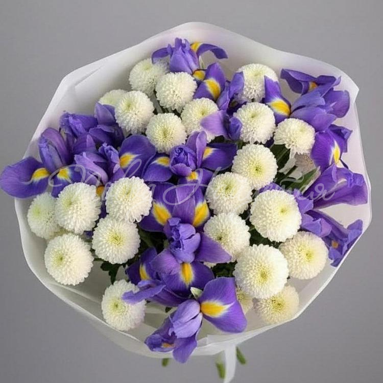 Букет Весеннее небо Москвы