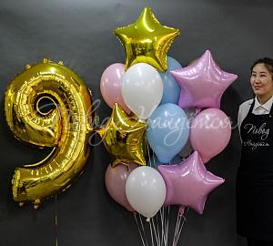 Облако шаров"Удивительный день"