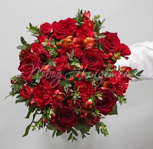 Цветы Букет Неукротимая энергия