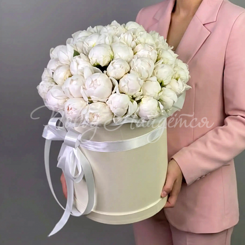 ПИОНЫ Букет Чистый лист