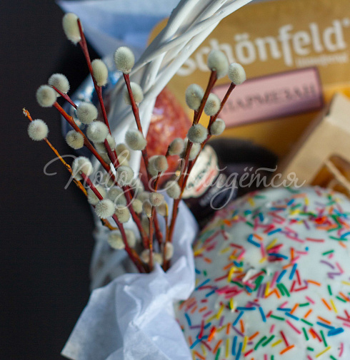 Большая пасхальная корзина