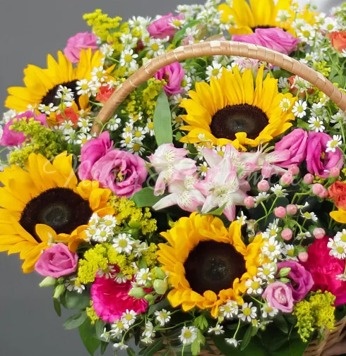 Корзина Летнее пробуждение — Повод Найдется