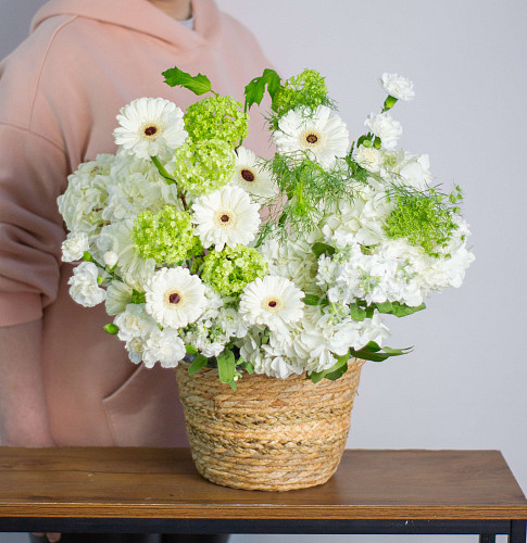 Люблю Букет Ромашки в поле