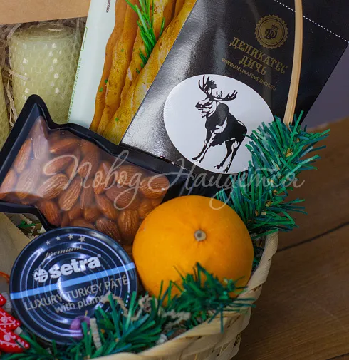 Корзина Ароматный праздник — Повод Найдется