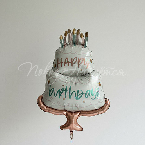 Торт со свечками