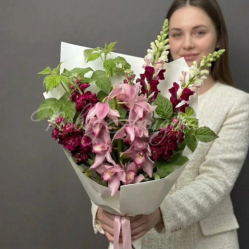 Дизайнерские букеты Букет Бостон