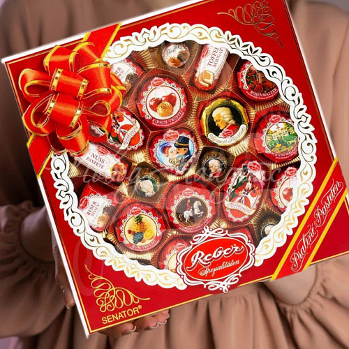 Конфеты, шоколад, KINDER Набор конфет Mozart Reber, 830 г