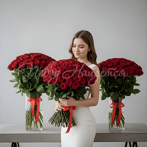 Букет Яркое трио