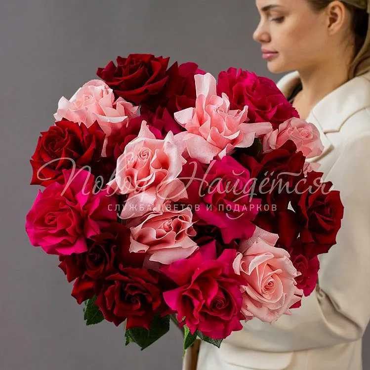 Французские розы Букет Манящий голос