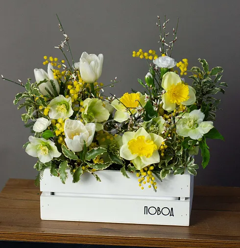Букет Первые подснежники — Повод Найдется