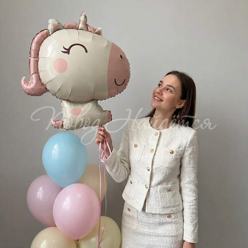 Воздушные шары Облако шаров "Исполнение мечты"