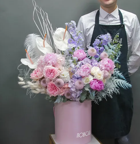 Корзина Бархатная сказка — Повод Найдется