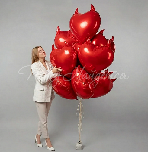 Облако шаров "Чертовски красиво"