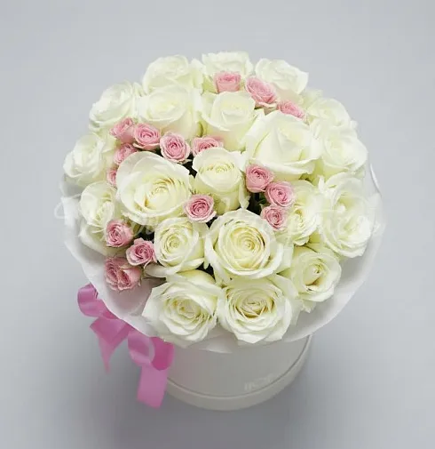 Корзина Нежнее нежного (мини) — Повод Найдется