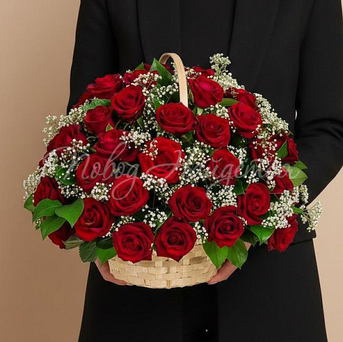 Букет Траурная корзина №3