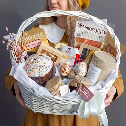 ПАСХА Большая пасхальная корзина