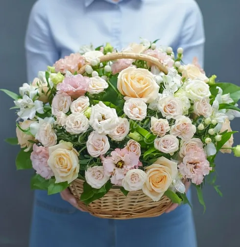 Корзина Белый танец — Повод Найдется