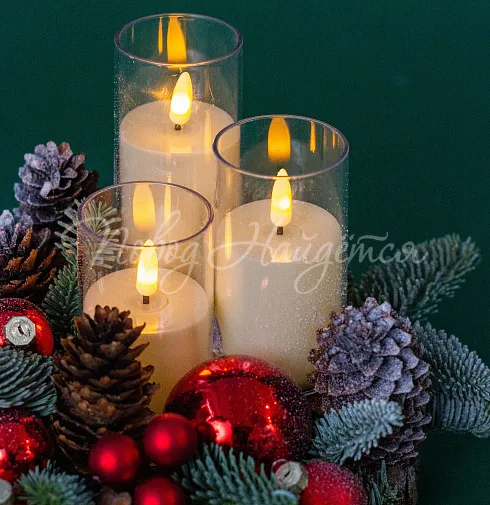 Цветочная композиция Морозный штиль — Повод Найдется