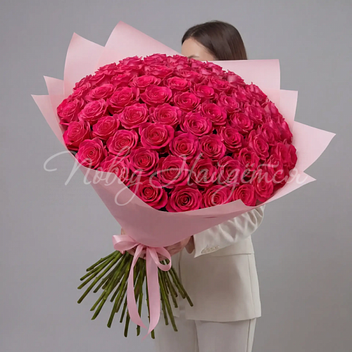 101 роза Букет Топаз