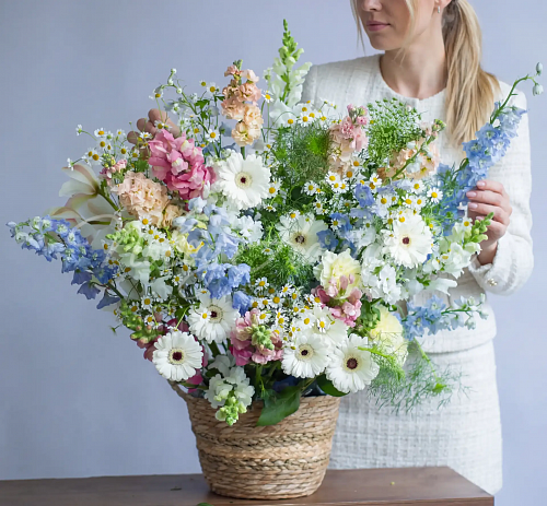 Корзины Букет Особая романтика