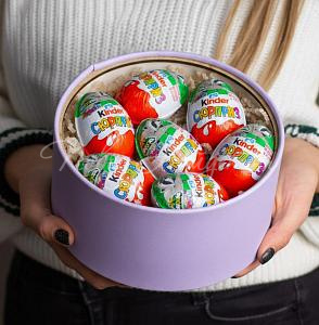 Конфеты, шоколад, KINDER Набор Kinder сюрприз (7шт)