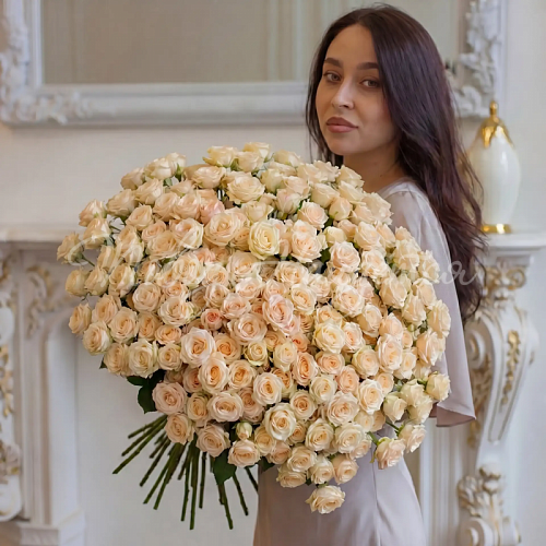 101 роза Букет Самая любимая