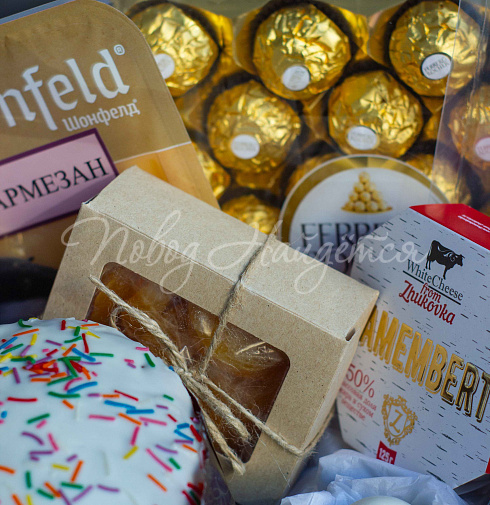 Большая пасхальная корзина