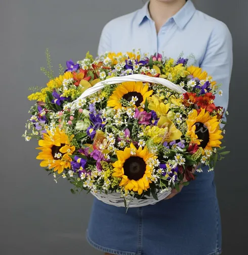 Корзина Садовый рай — Повод Найдется