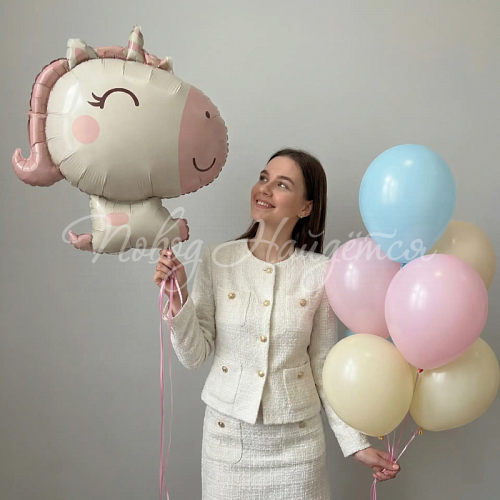 Воздушные шары Облако шаров "Исполнение мечты"