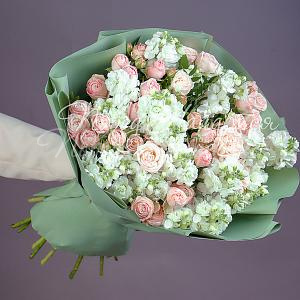 Букеты с МАТИОЛОЙ Букет Медовая сказка