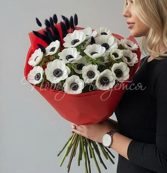 АНЕМОНЫ Букет Небесная грация