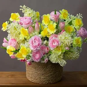 РАНУНКУЛЮСЫ Букет Ласковая весна