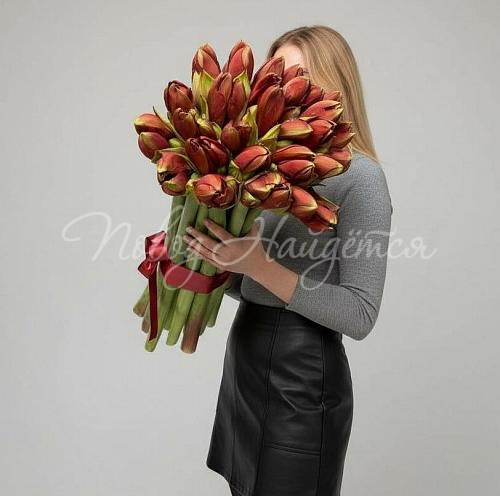 Букет 21 амариллис 