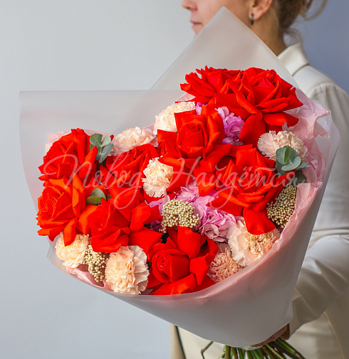 Букет Красный бархат — Повод Найдется