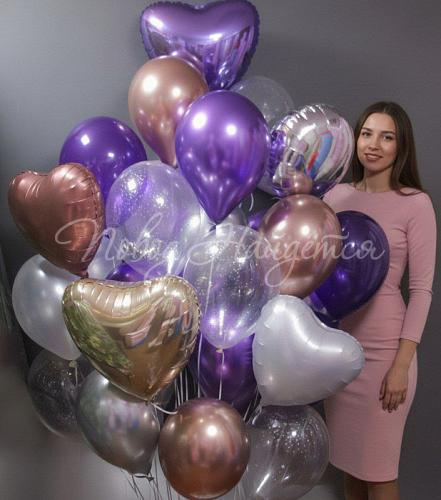 Облако шаров "Искренность"