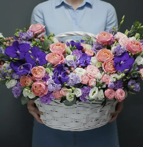 Корзина Шелковое сердце — Повод Найдется