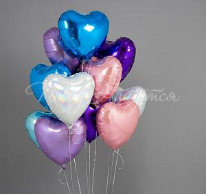 Облако шаров "Это по любви"