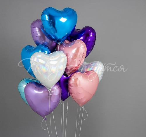 Облако шаров "Это по любви"