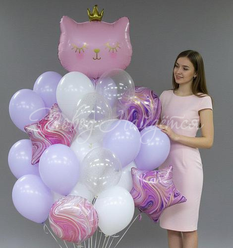 Облако шаров"Мое тихое счастье"