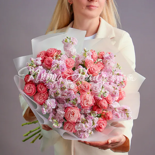 Розы Букет Неповторимая грация