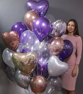 Облако шаров "Искренность"