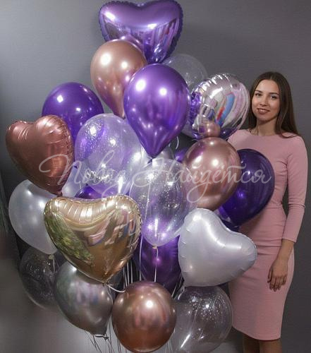 Облако шаров "Искренность"