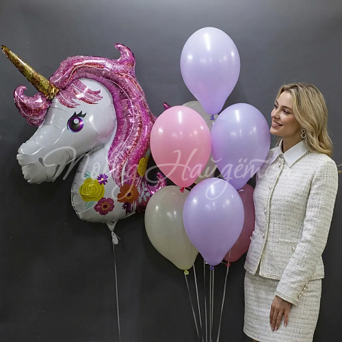 Обычные шары, облака из шаров Облако шаров "Мечта каждой девочки"