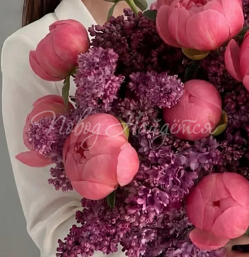 Букет Коралловый закат — Повод Найдется