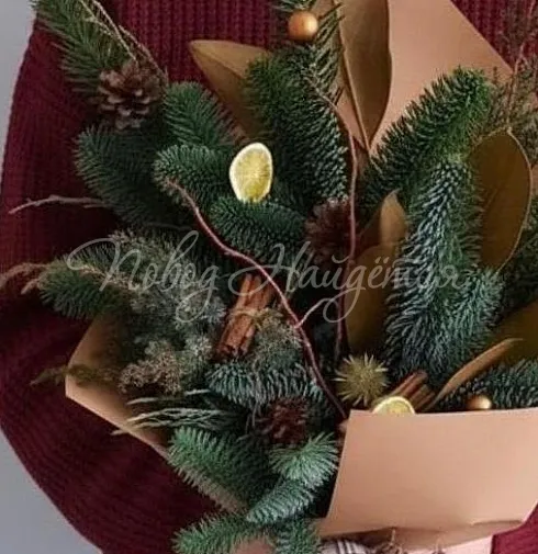 Букет Снежная бахрома — Повод Найдется